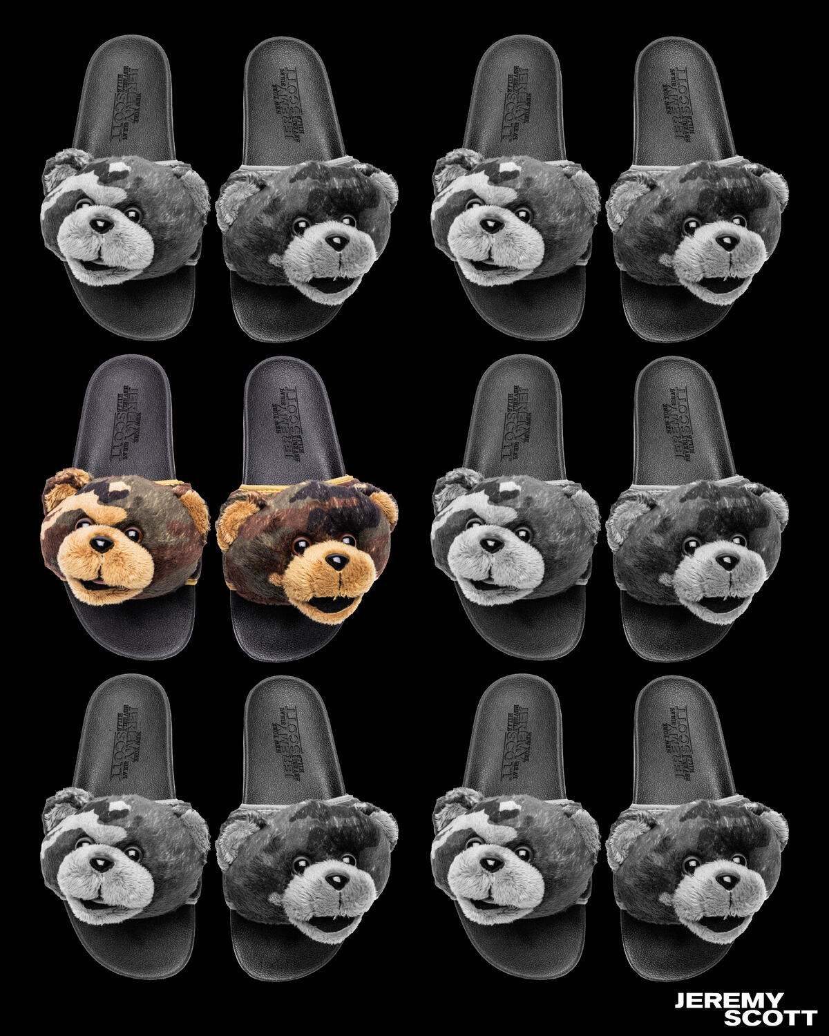 adidas Originals JS ADILETTE TEDDY | H02882 | AFEW STORE